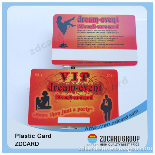 Elegant Printed Business Card/Membership Card/Printed PVC Card